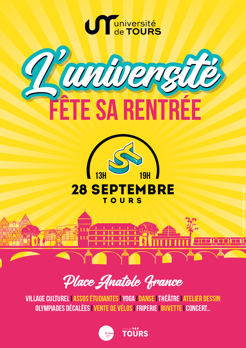 affiche de l'université fête sa rentrée